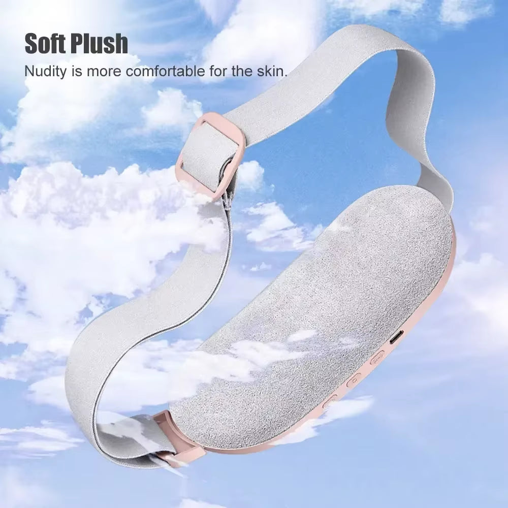 Portable Heating Pad – Menstrual Relief Massager Belt for Abdominal Pain & Cramps