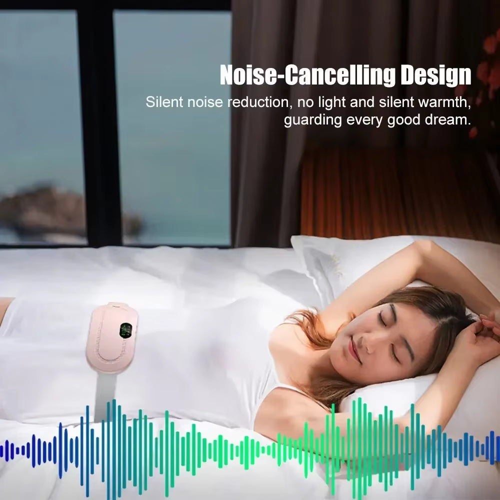 Portable Heating Pad – Menstrual Relief Massager Belt for Abdominal Pain & Cramps