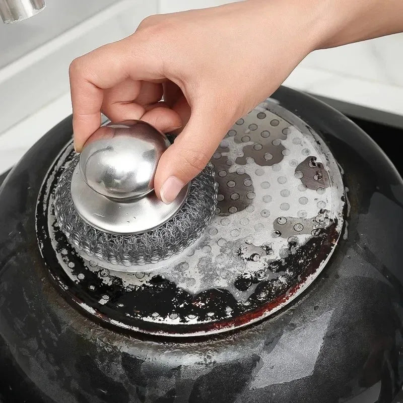  Heavy-Duty Pot Scrubber Brush