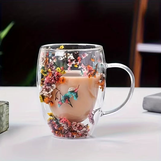 Double Wall Glass Coffee Mug