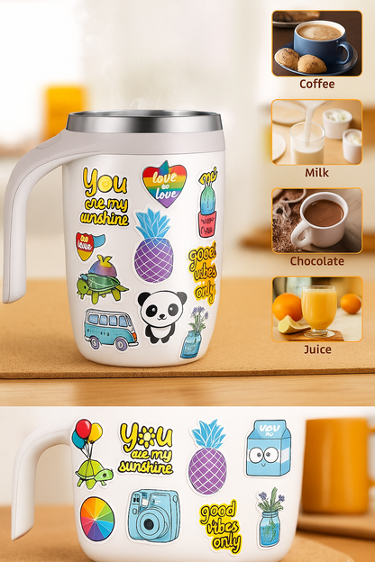 Stickers for Water Bottles, 100 Pack/Pcs Cute Vsco Vinyl Aesthetic Waterproof Stickers for Laptop Hydroflask Computer for Teens Kids Girls