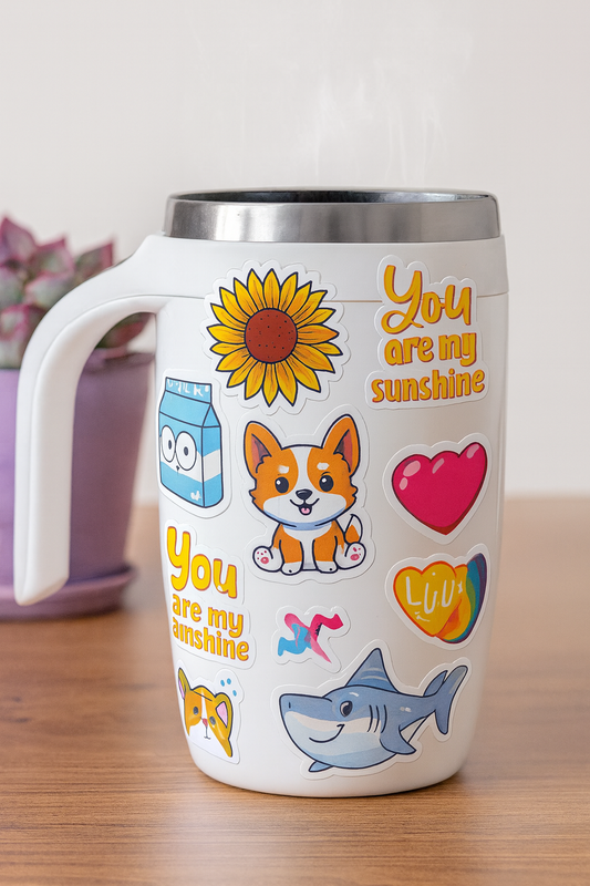 Vinyl Sticker Set – Fun for Decor & Crafts