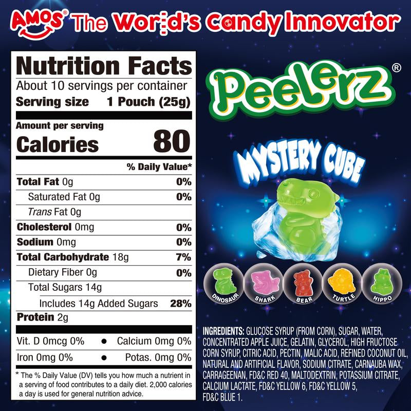 Peelerz Mystery Candy Cube – Peel, Reveal & Snack