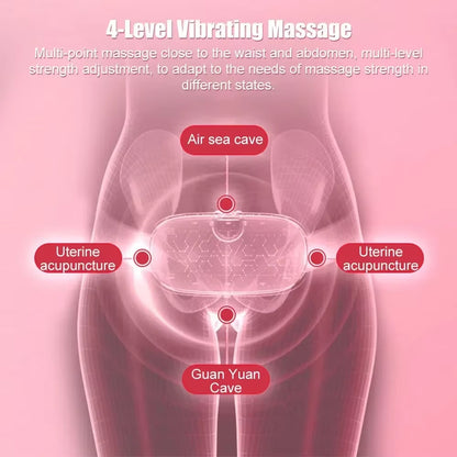 Portable Heating Pad – Menstrual Relief Massager Belt for Abdominal Pain & Cramps