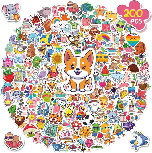 Vinyl Sticker Set – Fun for Decor & Crafts