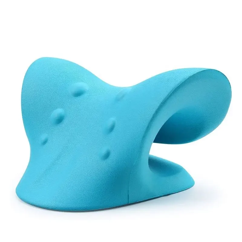 Neck Shoulder Stretcher Relaxer – Cervical Traction & Pain Relief Pillow