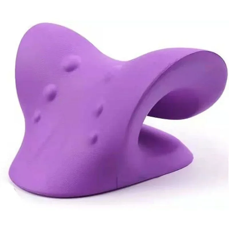 Neck Shoulder Stretcher Relaxer – Cervical Traction & Pain Relief Pillow