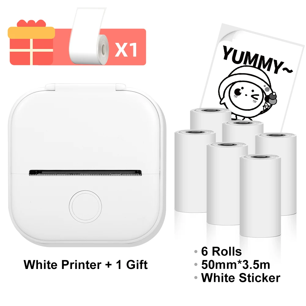 Phomemo T02 Mini Bluetooth Thermal Printer – Inkless, Wireless, Endless Fun!