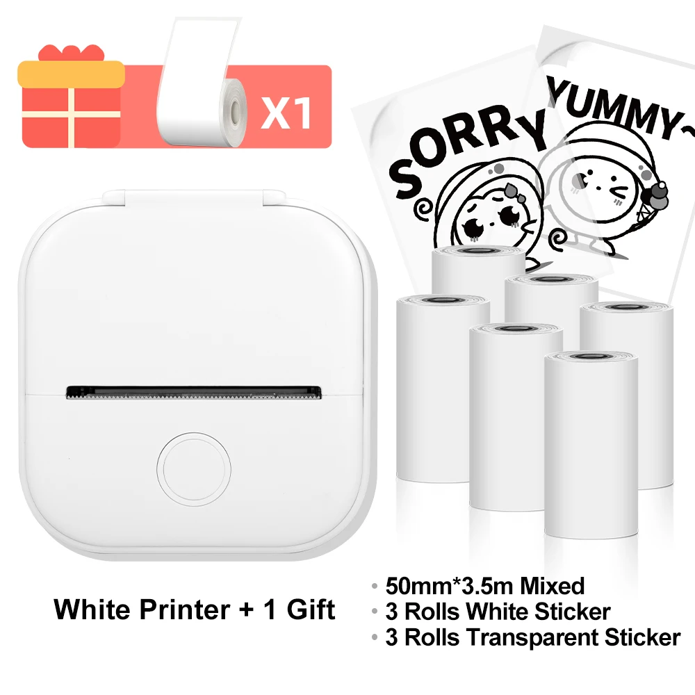 Phomemo T02 Mini Bluetooth Thermal Printer – Inkless, Wireless, Endless Fun!