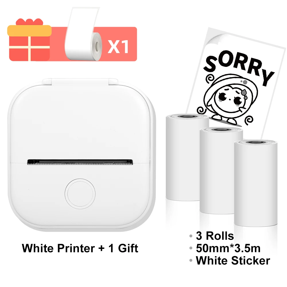 Phomemo T02 Mini Bluetooth Thermal Printer – Inkless, Wireless, Endless Fun!