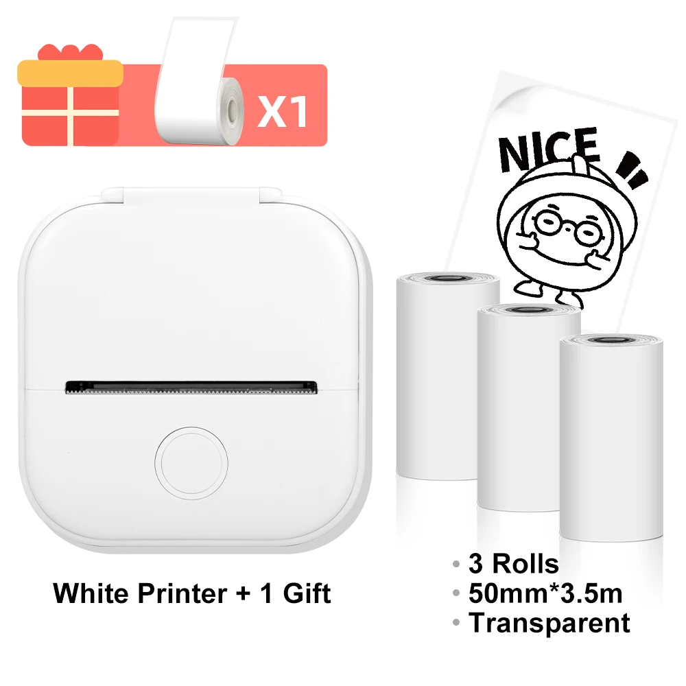 Phomemo T02 Mini Bluetooth Thermal Printer – Inkless, Wireless, Endless Fun!