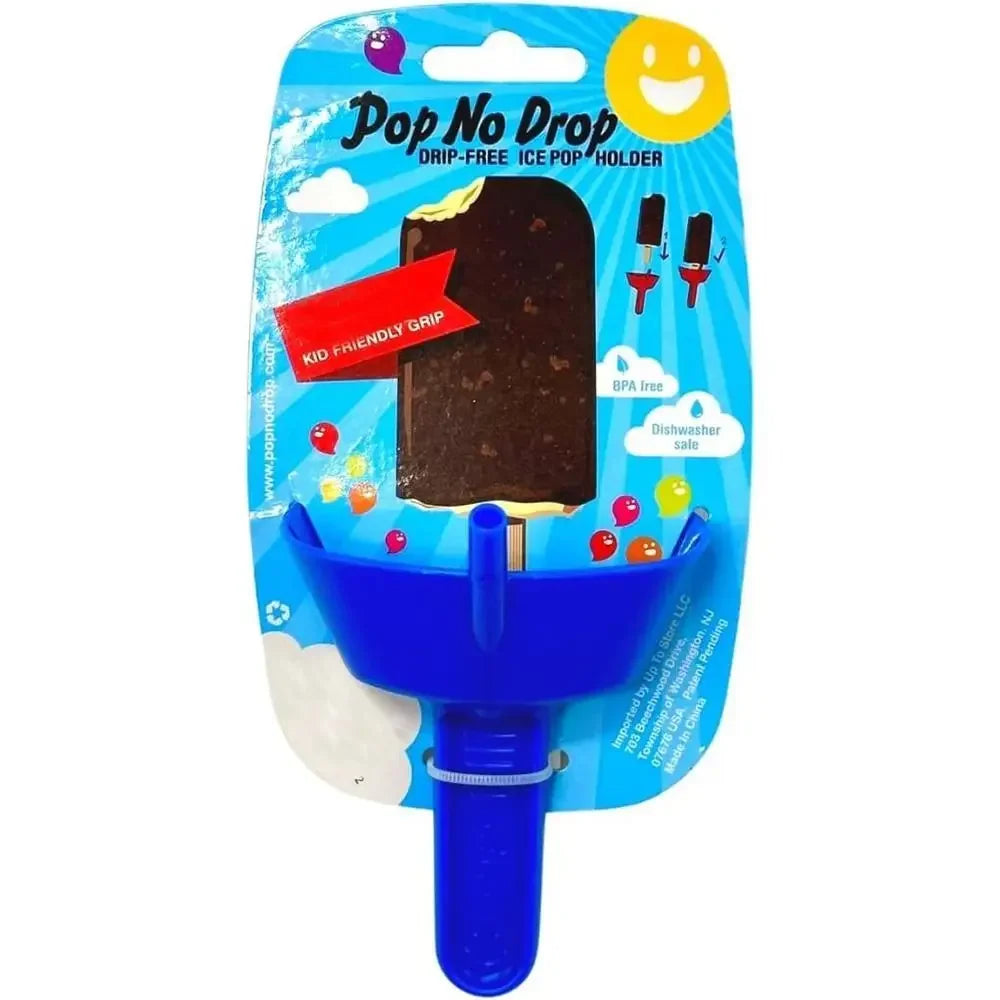 🍦 Double Drip-Proof Popsicle Holder with Tray – Mess-Free Ice Cream Fun for Kids