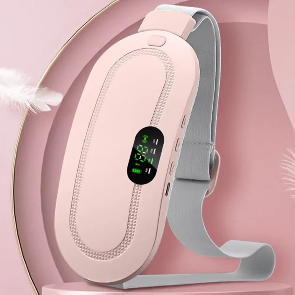 Portable Heating Pad – Menstrual Relief Massager Belt for Abdominal Pain & Cramps
