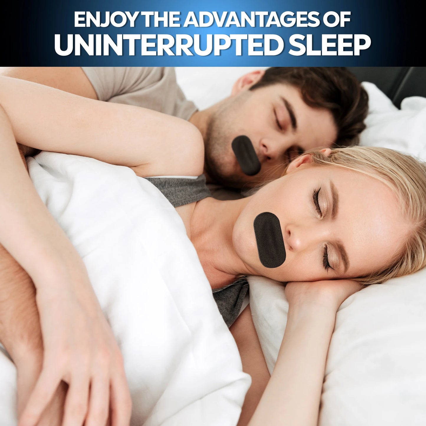 Breathable Mouth Tape for Snoring - 30 Count