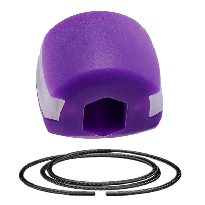Jaw Exerciser Ball – Face Toner & Jawline Trainer with Lanyard for Men & Women