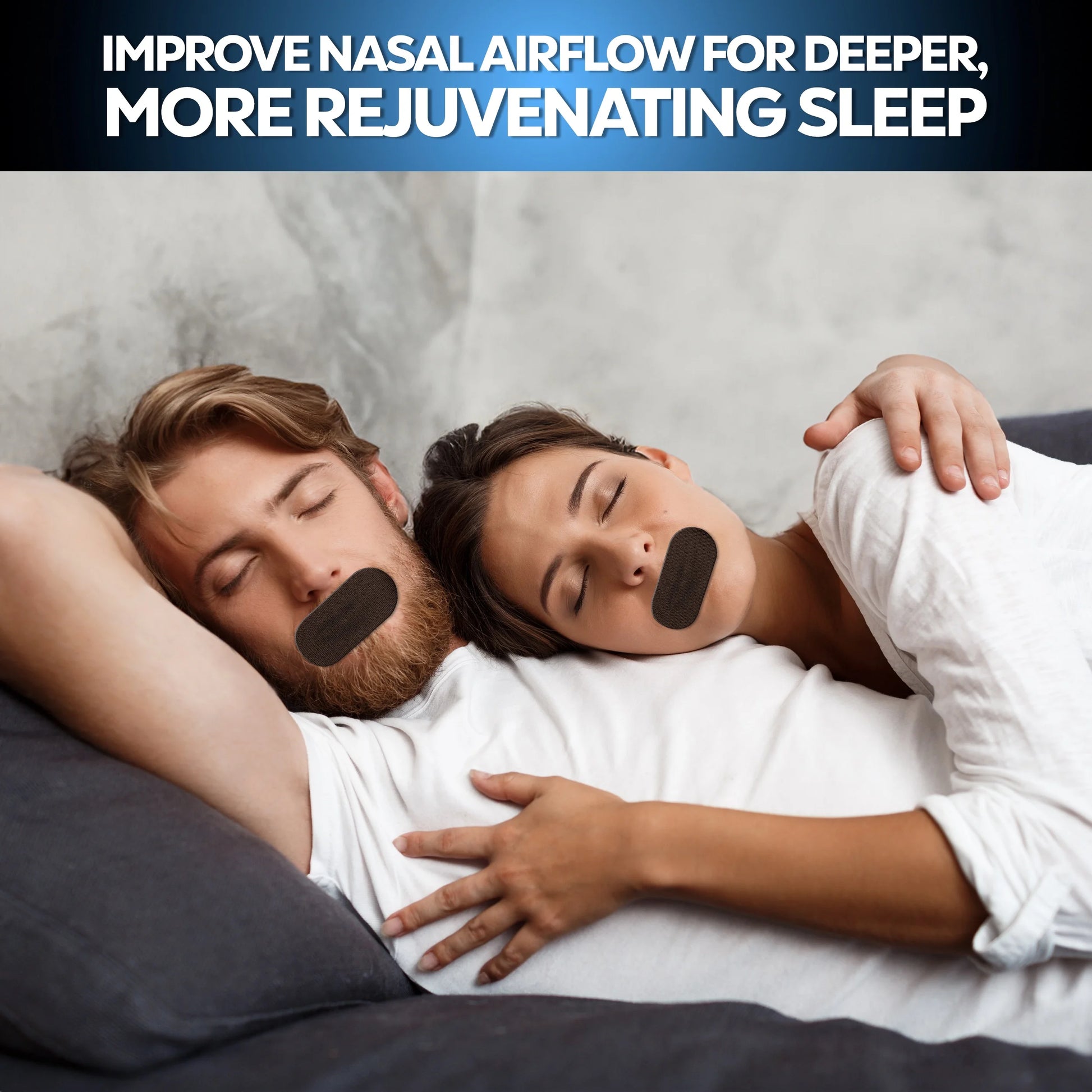Breathable Mouth Tape for Snoring - 30 Count