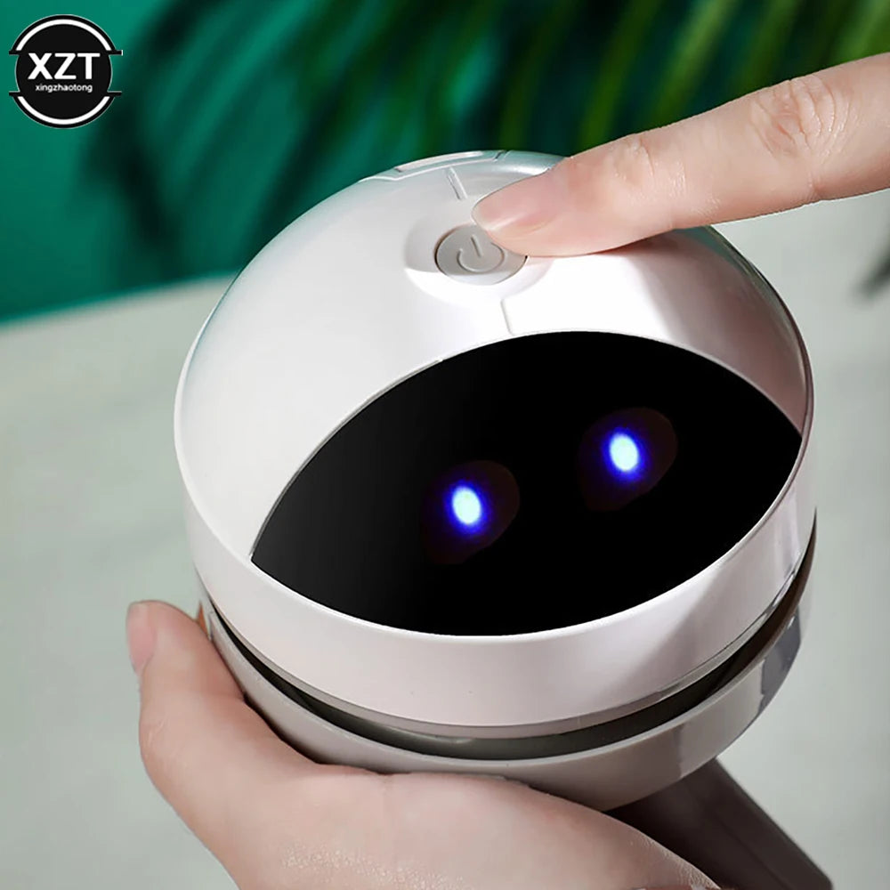 Mini Desktop Vacuum – Portable Wireless Crumb & Dust Cleaner for Office & Home