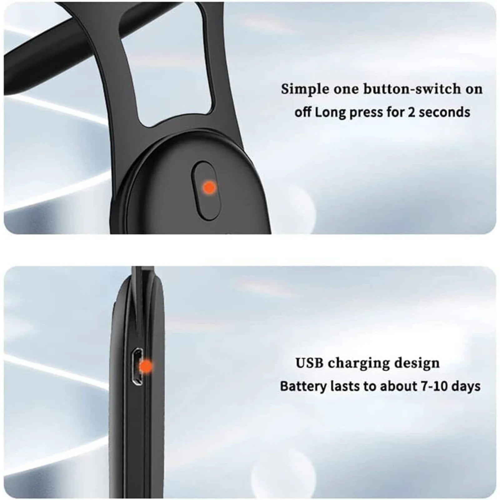Smart Posture Corrector – Vibration Reminder Trainer for Neck & Back Alignment