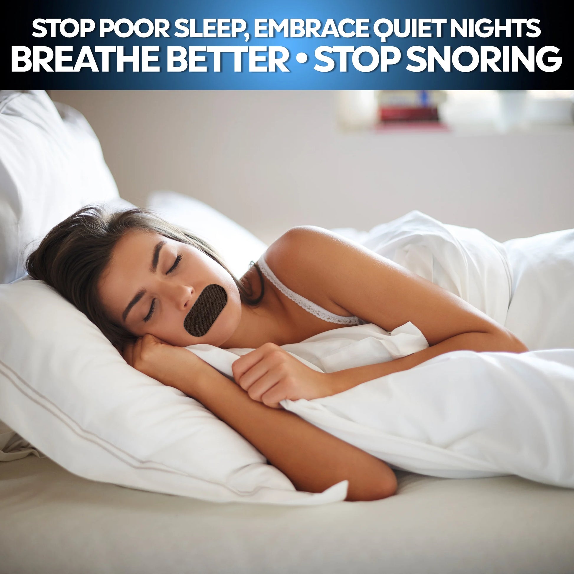 Breathable Mouth Tape for Snoring - 30 Count